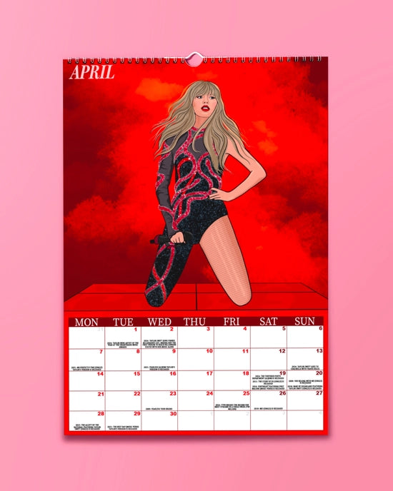 The Taylor Swift Eras 2025 Calendar