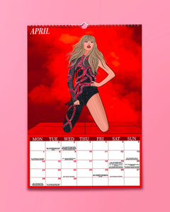 The Taylor Swift Eras 2025 Calendar