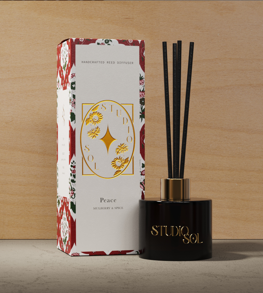 Peace Diffuser | Mulberry + Spice