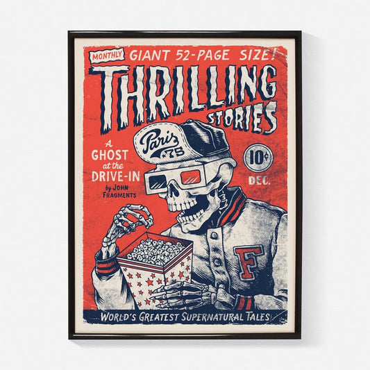 “Thrilling Stories” Poster | 30x40