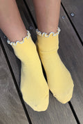 Ruffled Modal Socks | various