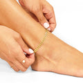 Chevron Chain Bracelet | Gold & Stainless Steel
