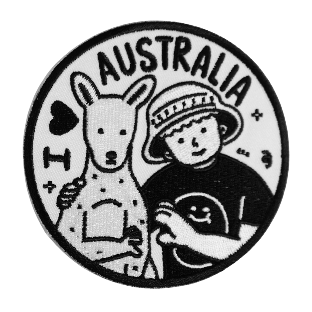 I Love Australia | Embroidered Patch