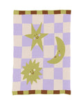 Knit Mini Blanket | Moon & Stars