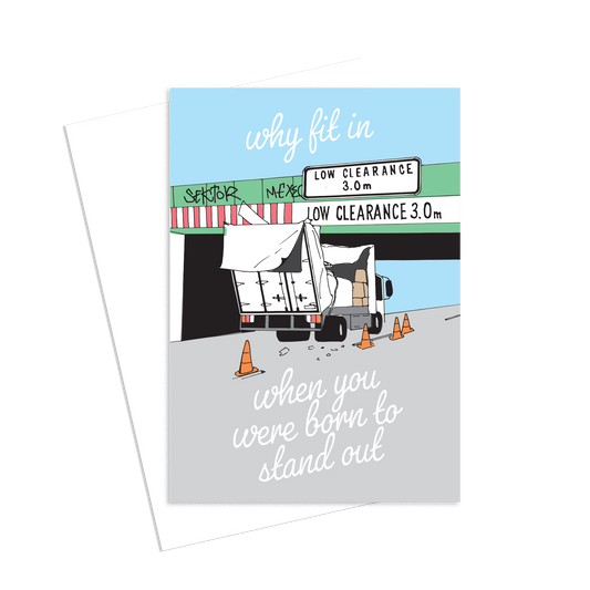 Stand Out Greeting Card