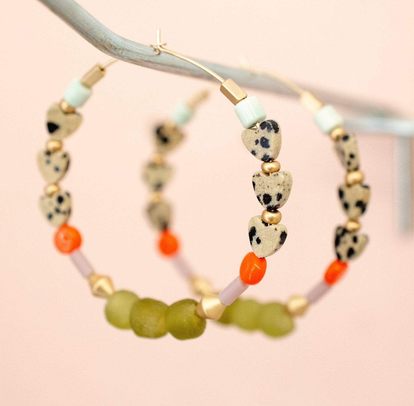 Dalmatian Heart Hoops