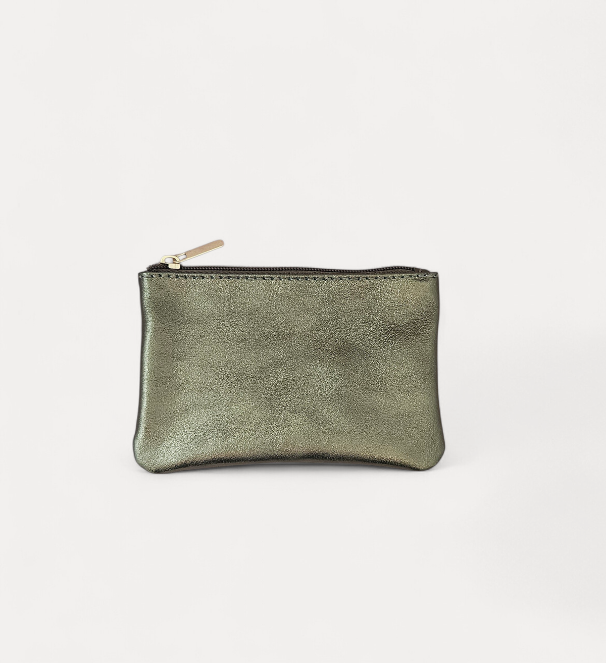 Metallic Leather Pouch | More Colours Available