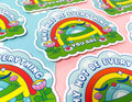 Why Not Be Everything You Are Rainbow | Vinyl Sticker