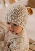 Bear Beanie | Oatmeal