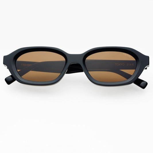 Tokyo Rectangular Sunglasses | Brown