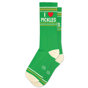 I ❤️ Pickles | Gym Crew Socks