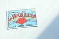 Greetings From My Heart Sticker