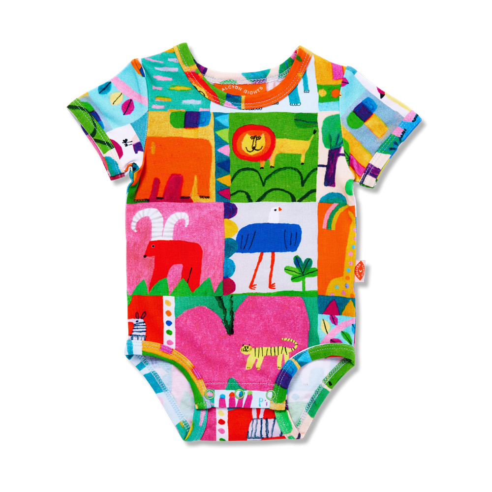 Safari Park | Short sleeve bodysuit