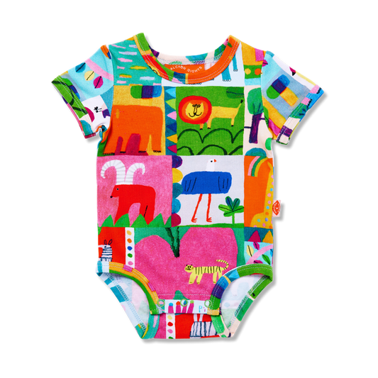 Safari Park | Short sleeve bodysuit