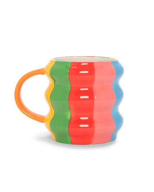 Rainbow Wave Mug