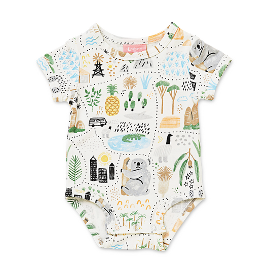 Big Adventures | Short Sleeve Bodysuit