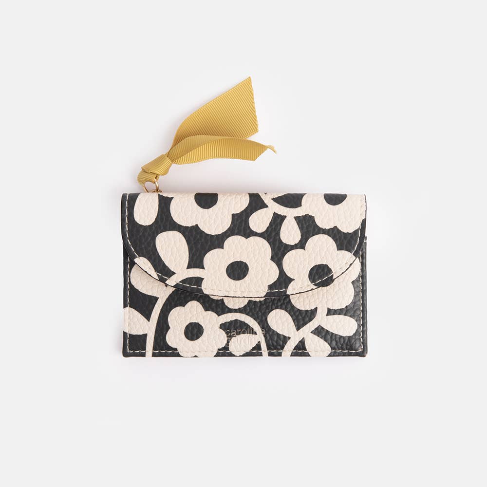 Cardholder Coin Purse | Mono Flower