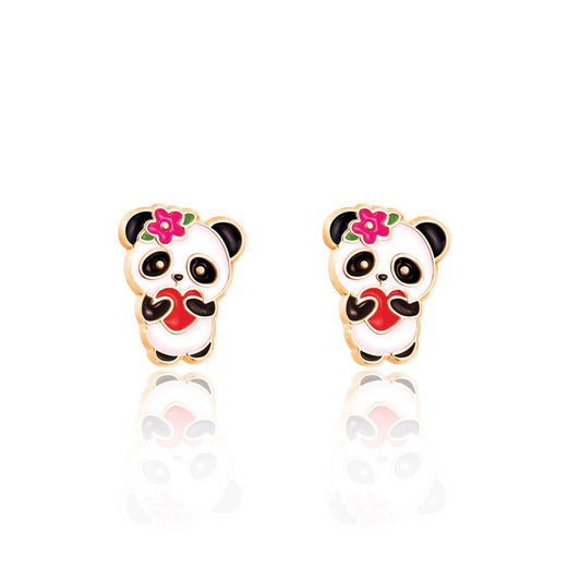 Panda Love | Stud Earrings
