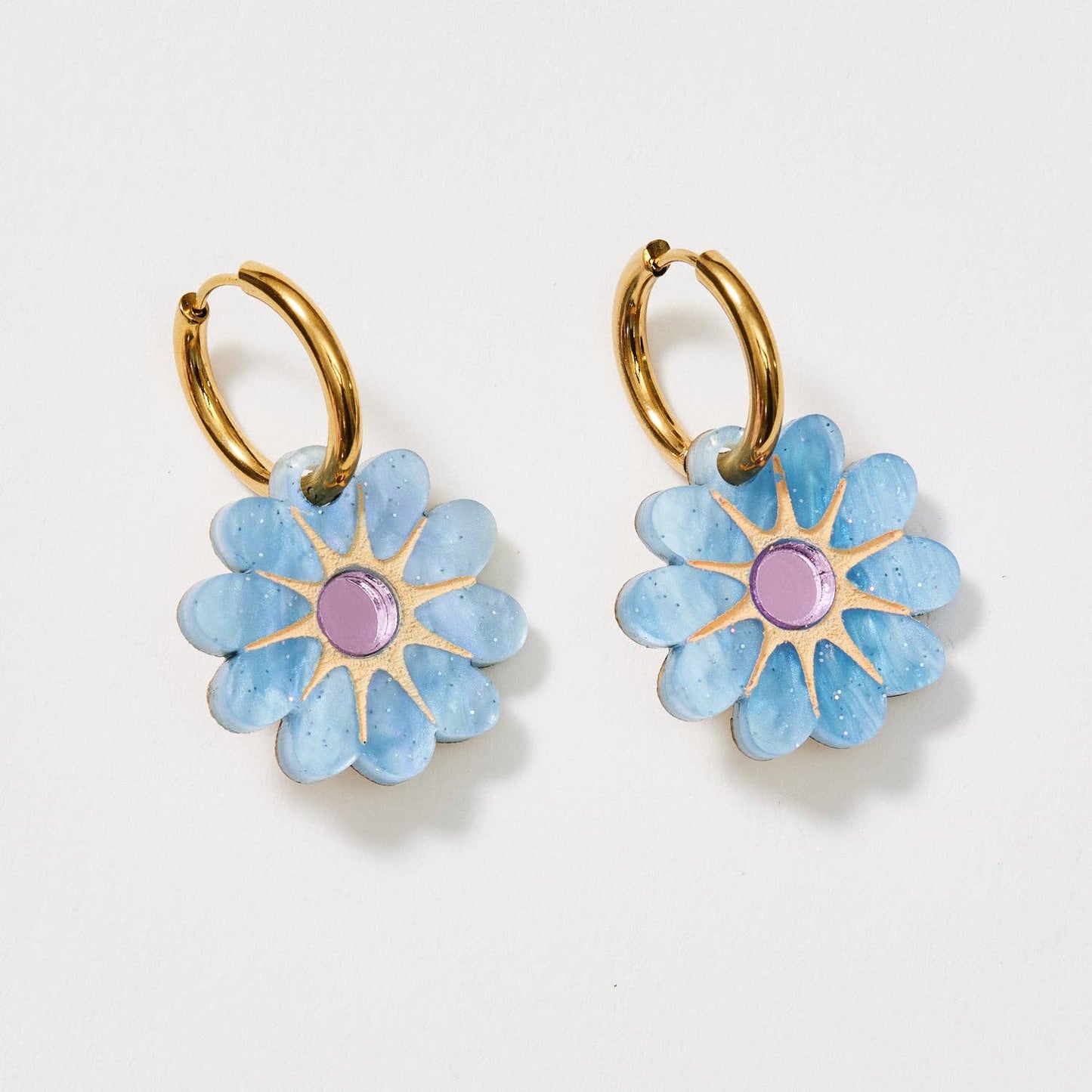 Hattie Earrings | Blue / Lilac