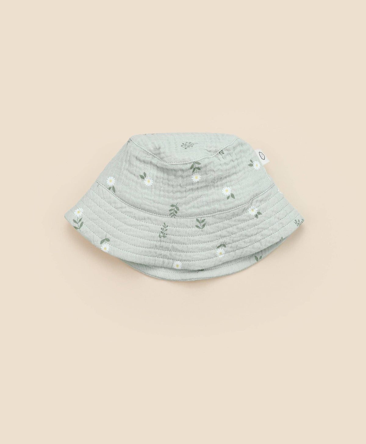 Cotton Muslin Bucket Hat | Daisy Green