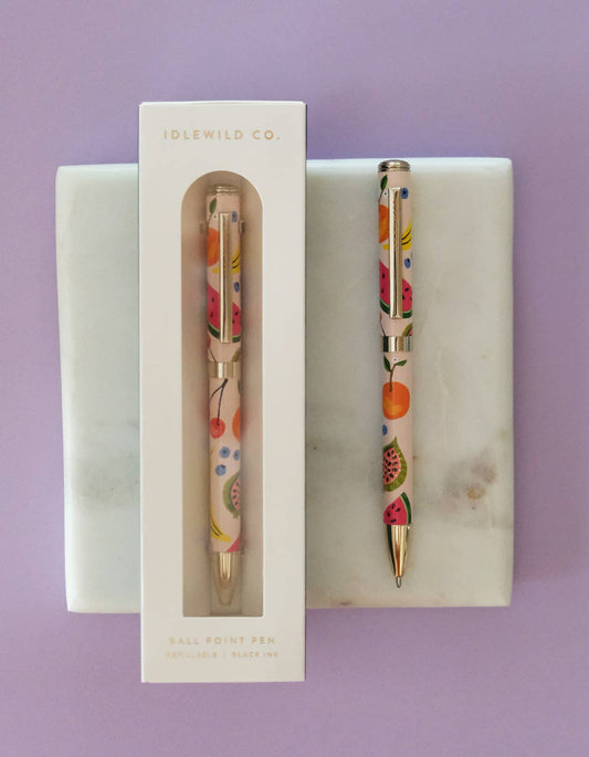 Fruit Salad Ballpoint Luxe Pen