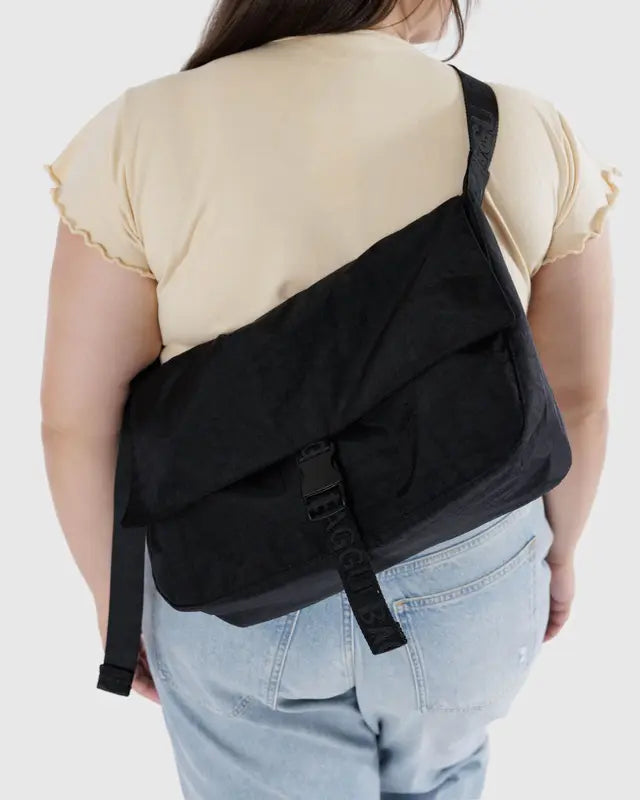 Nylon Messenger Bag | Various Colours
