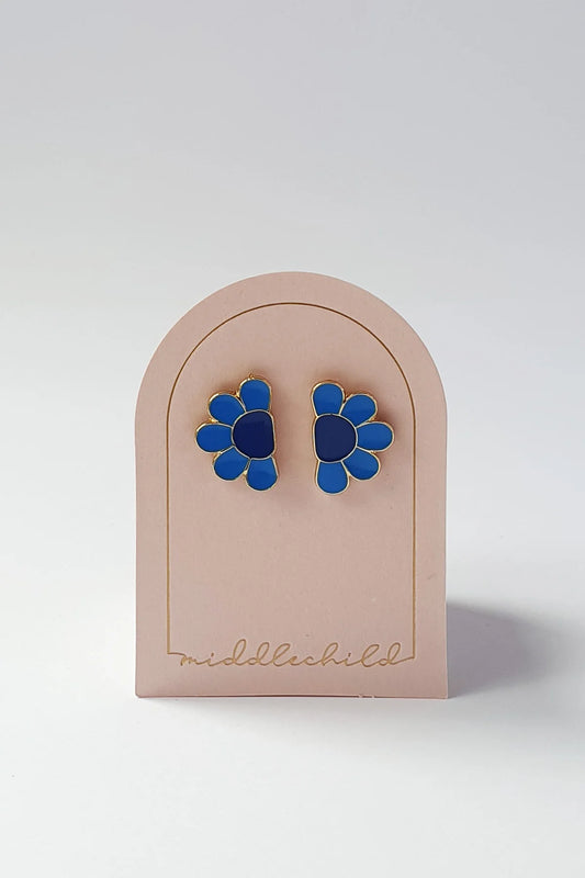 Picnic Studs | Blue