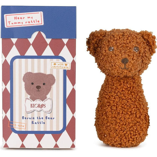 Bernie The Bear Rattle | Giftboxed