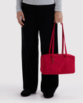Nylon Bowler Bag | Cherry