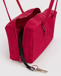Nylon Bowler Bag | Cherry