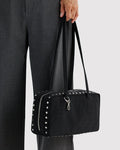 Nylon Bowler Bag | Studs