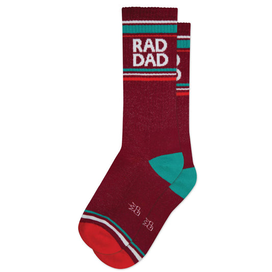 Rad Dad | Gym Crew Socks