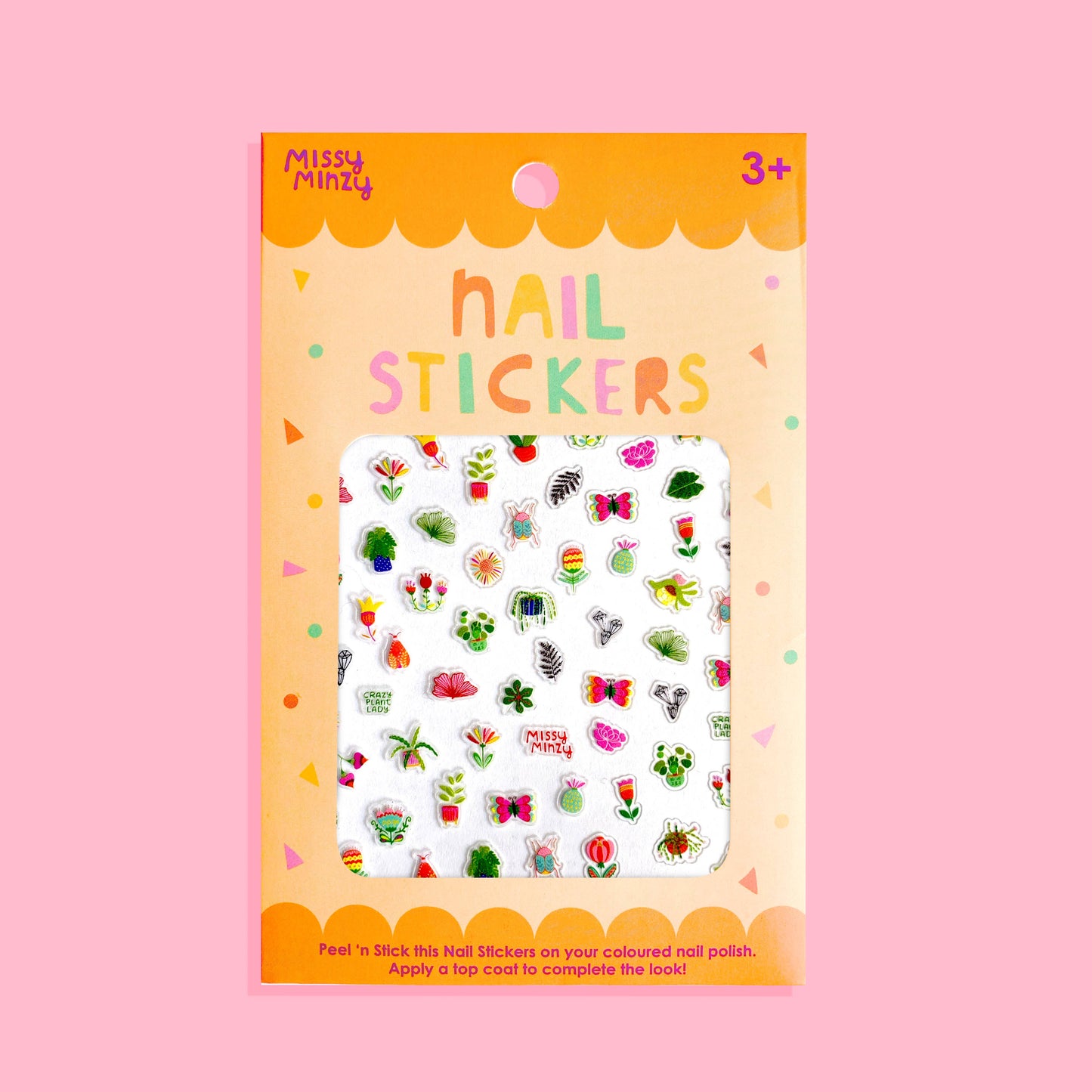Crazy For Plant | Nail Stickers