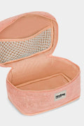Gaspard Vanity Bag | Coral Pink Sponge