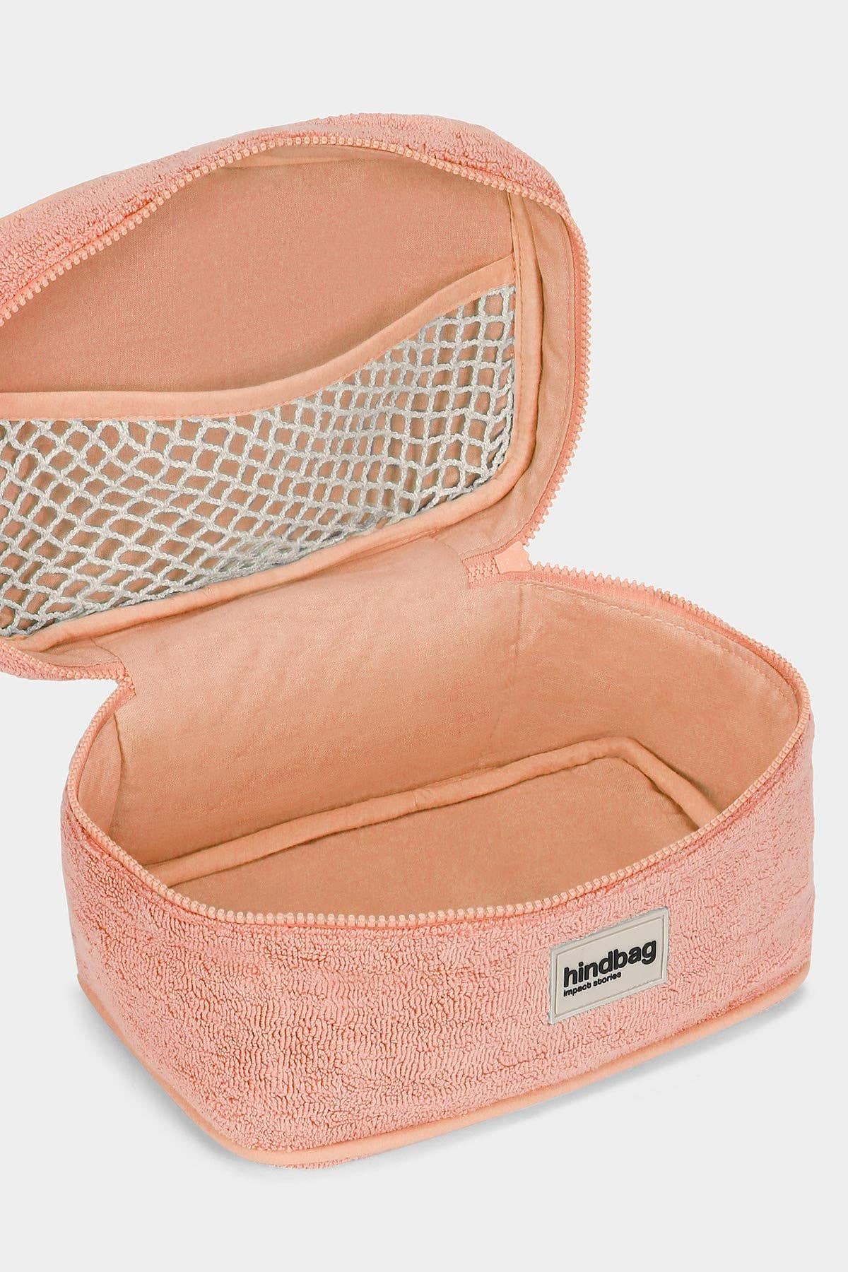 Gaspard Vanity Bag | Coral Pink Sponge