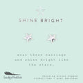 New Moon Silver Earrings | Shine Bright