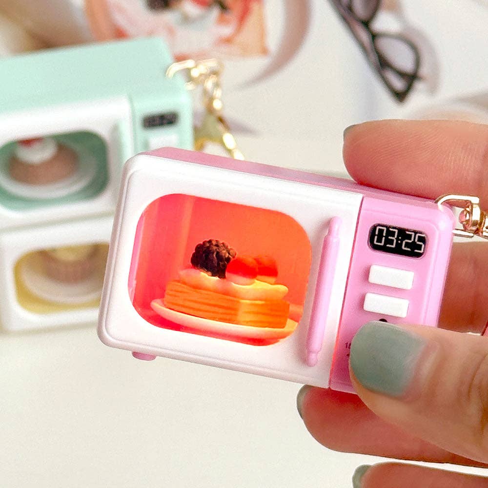 Mini Microwave Keychain | Light Up