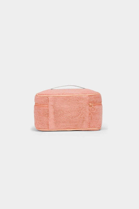 Gaspard Vanity Bag | Coral Pink Sponge