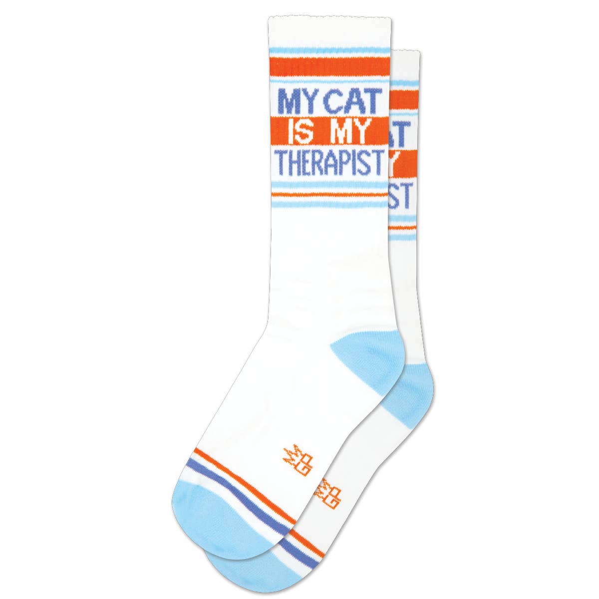 My Cat Is My Therapist | Gym Crew Socks