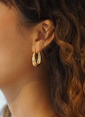 Teardrop Click Hoops | Various Colour
