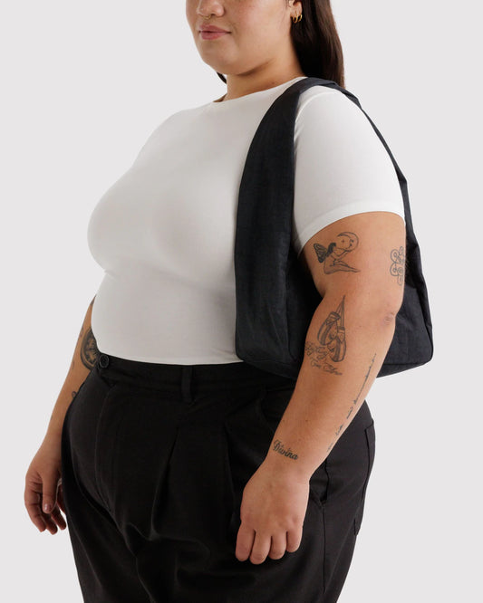 Small Nylon Meringue Bag | Black