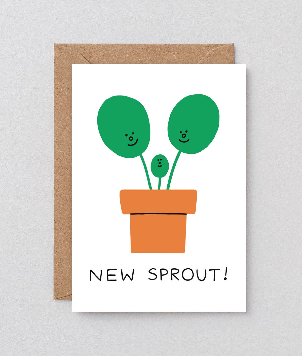 New Sprout Greetings Card