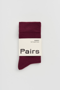 Dark Plum Bamboo Socks
