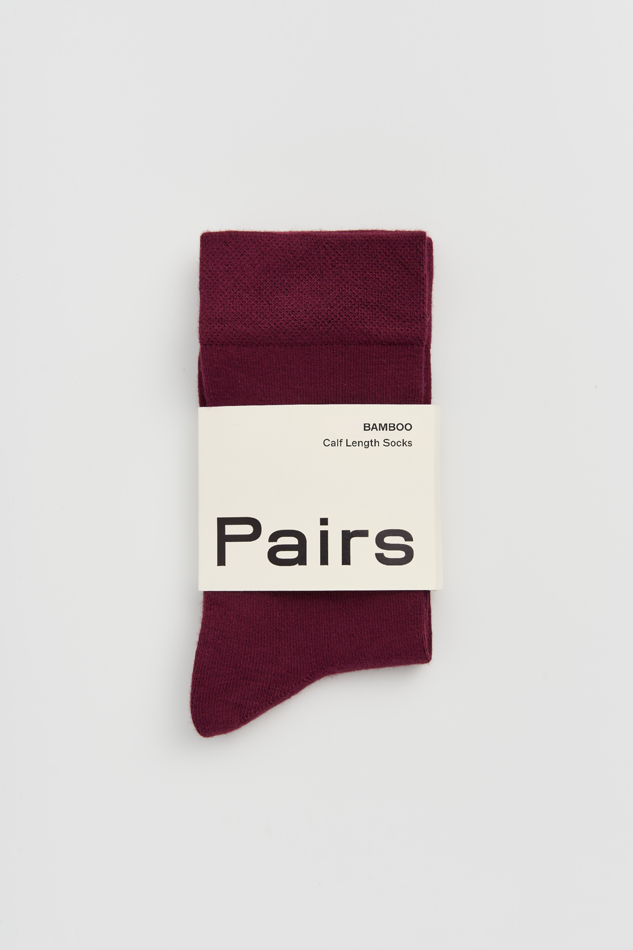 Dark Plum Bamboo Socks
