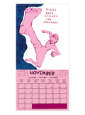 2027 Wall Calendar | David Shrigley