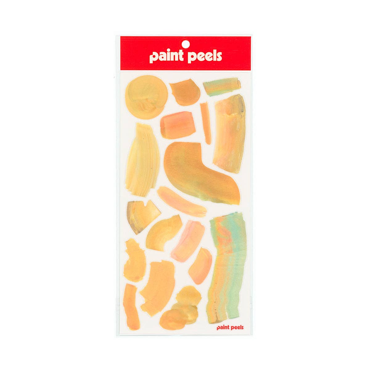 Paint Peels Sticker Sheet | various colours