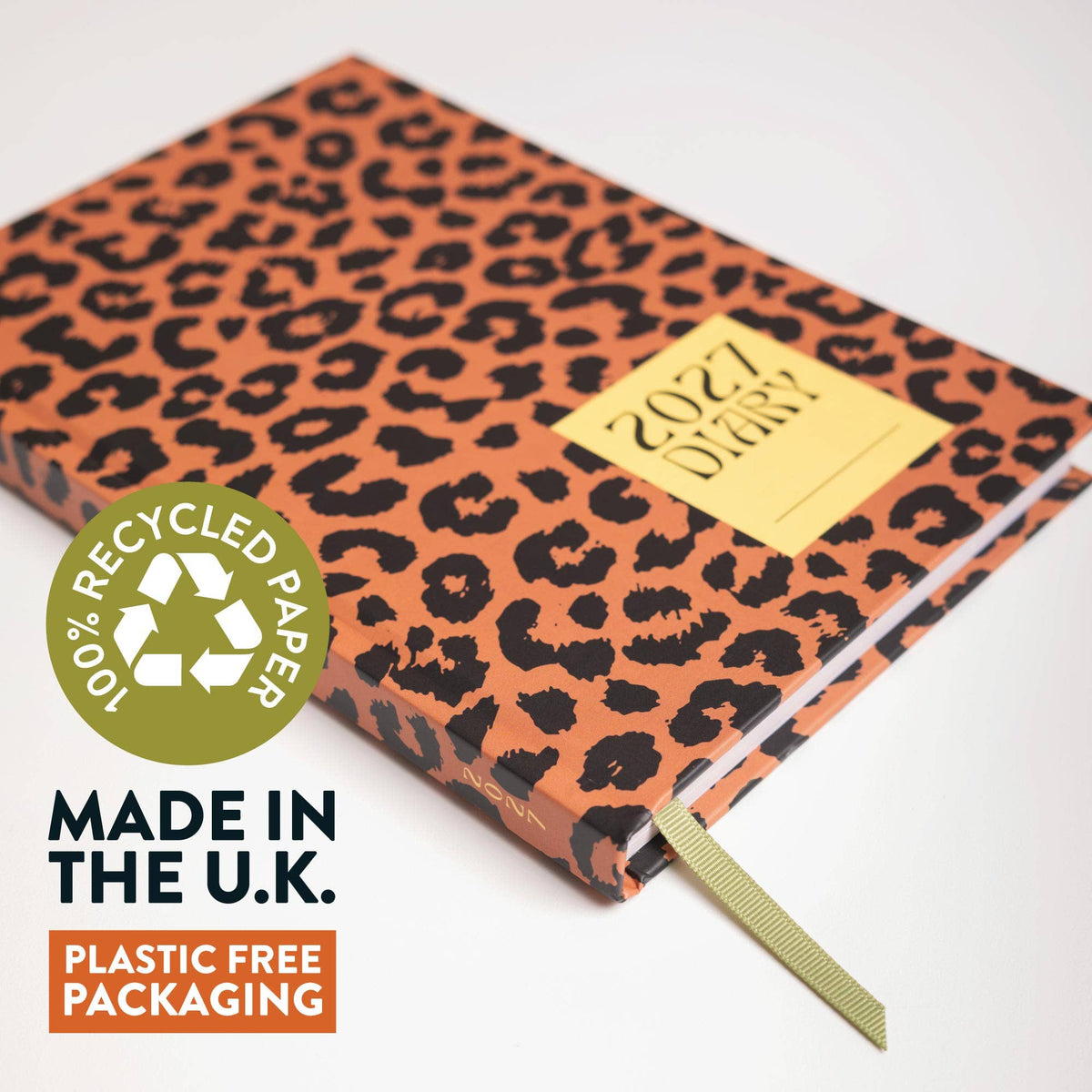 2027 Diary | Leopard | Week to view
