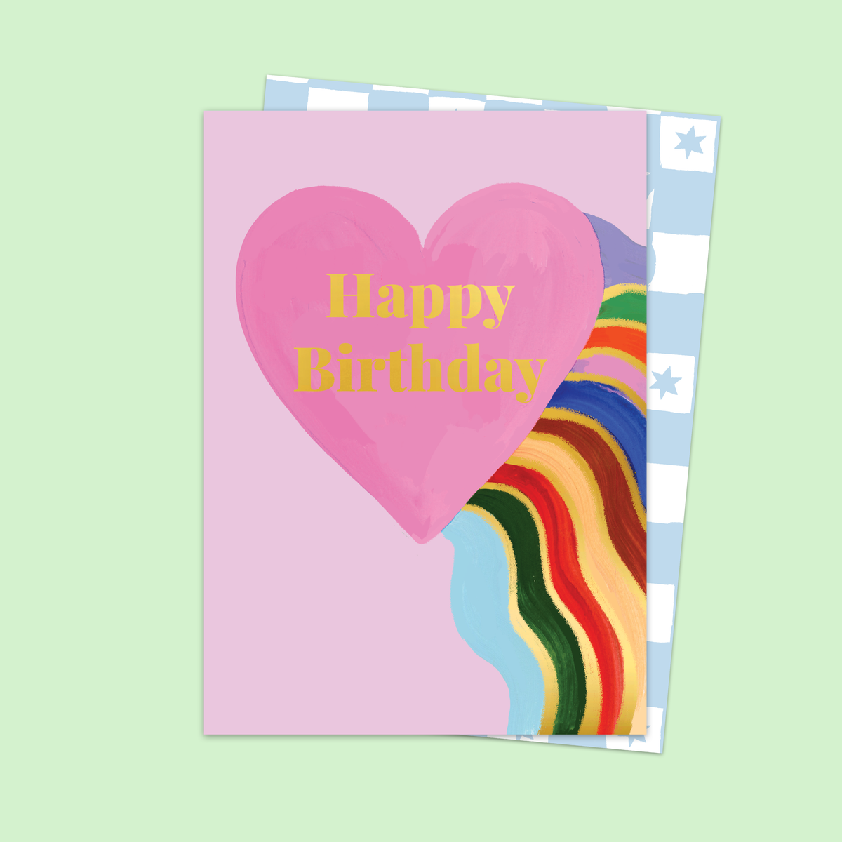 Rainbow Heart | Birthday Card