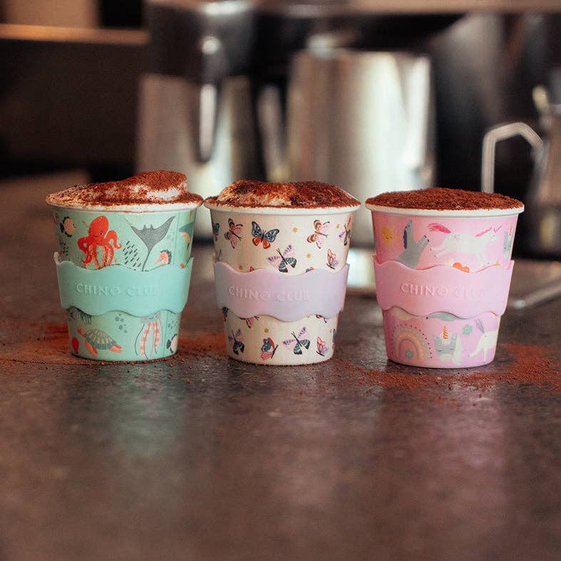 Pink Unicorn Babychino Cup | 4oz