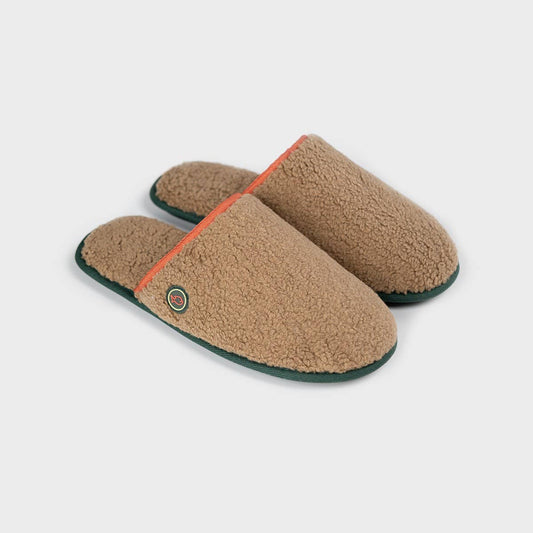 Sherpa Slippers | Camel
